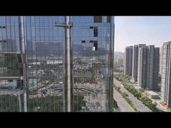 Parede cortina de terracota de alto desempenho para edifícios de escritórios e comerciais