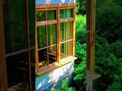 Muralha de cortina de vidro de construção personalizada, Muralha de cortina de sistema unificado