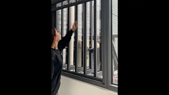 Novas janelas com abertura giratória