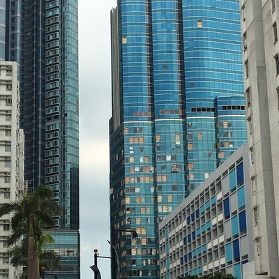 Muralha de cortina de vidro de quadro oculto, Muralha de cortina de camada dupla para decoração de edifícios de escritórios